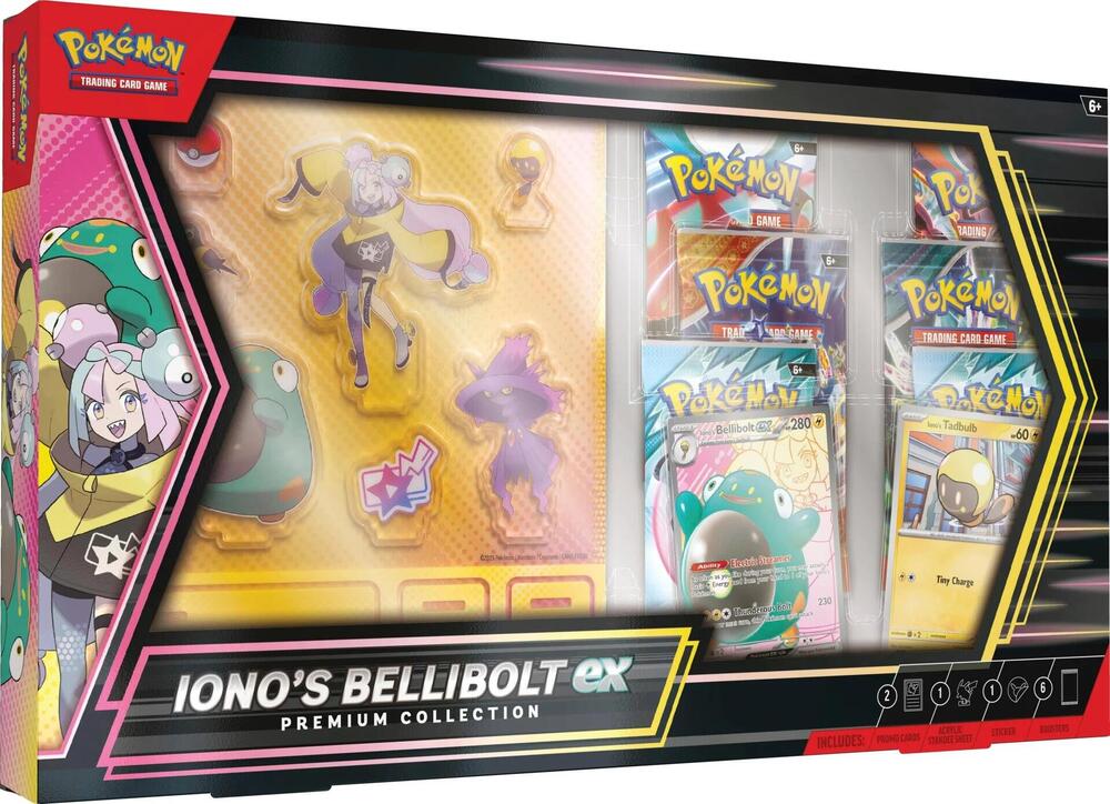 Iono’s Bellibolt ex Premium Collection - Miscellaneous Cards & Products (MCAP)