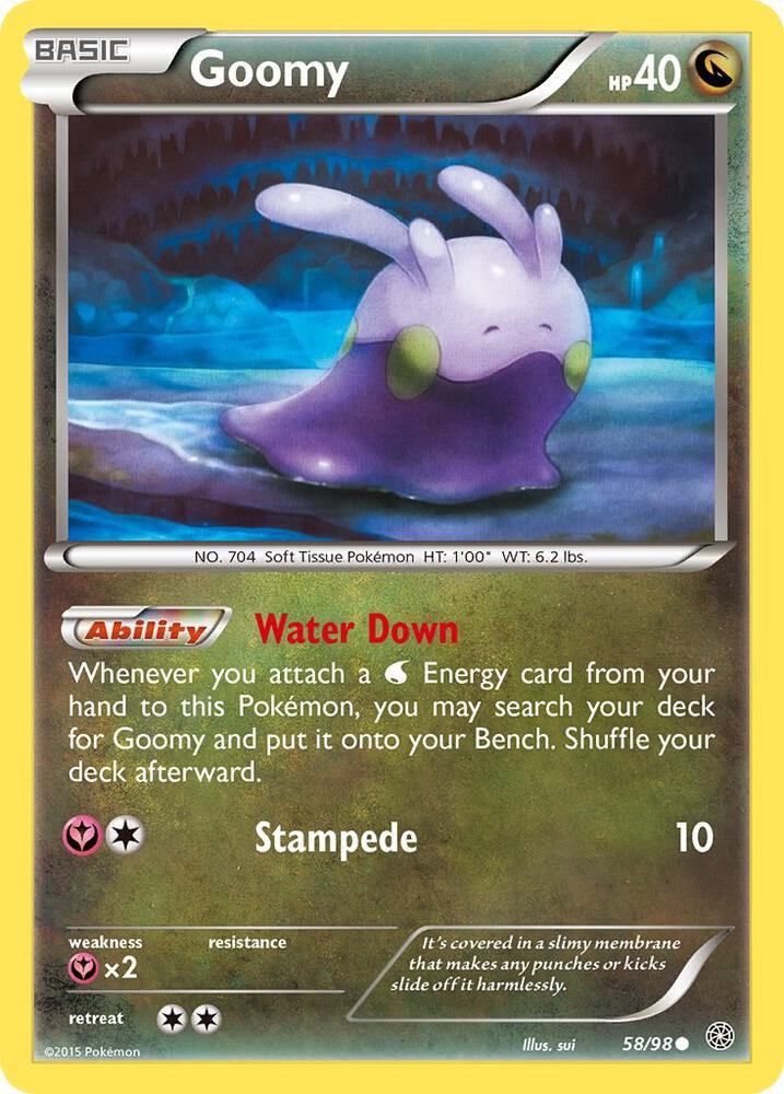 Goomy #58/98 - XY - Ancient Origins - Near Mint