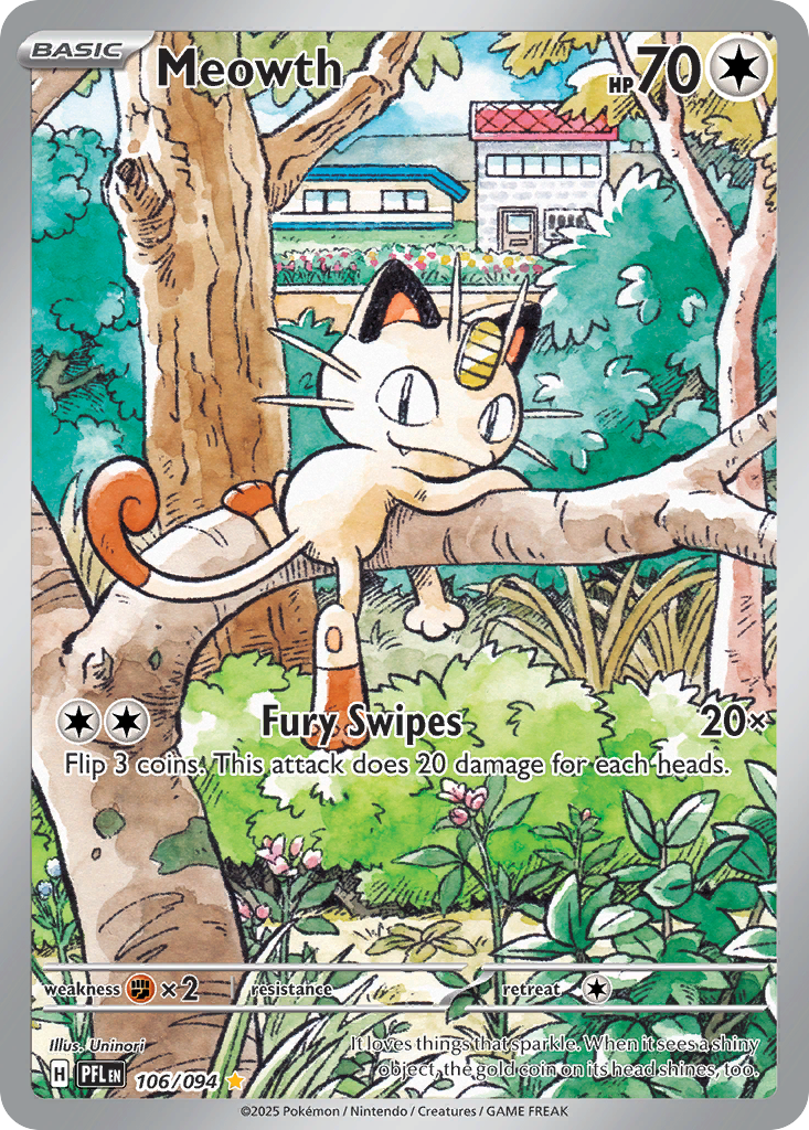 Meowth · Phantasmal Flames · #106/094
