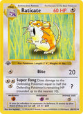 Raticate #040/102 - Base Set (Shadowless) - Moderately Played