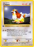 Pidgey #057/102 - Base Set (Shadowless) - Moderately Played