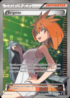 Brigette (Full Art) #161/162 - XY - BREAKthrough - Near Mint