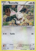 Bunnelby - 10/12 #010/012 - McDonald's Promos 2014 - Near Mint