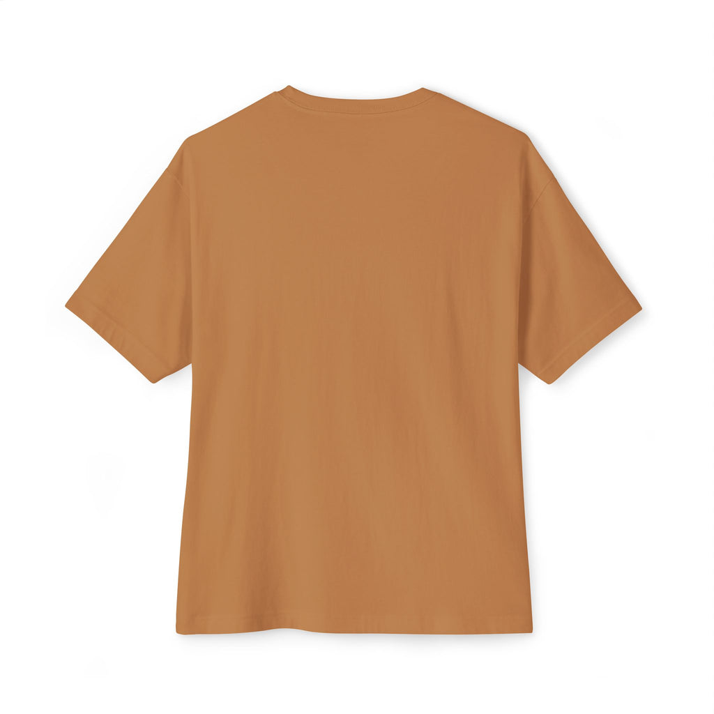 Boxy Tee — Minimal Seashell Sunrise Graphic Tee