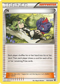 N (Supporter) #105/124 - XY - Fates Collide - Near Mint