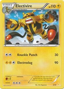 Electivire (25) #25/30 - XY Trainer Kit: Pikachu Libre & Suicune