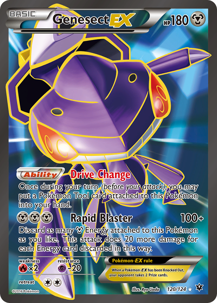 Genesect EX (Full Art) · Fates Collide · #120