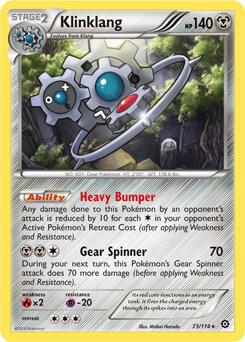 Klinklang - 73/114 (XY Steam Siege) #073/114 - Deck Exclusives
