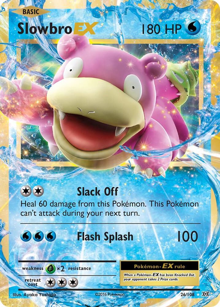 Slowbro EX #26/108 - XY - Evolutions - Near Mint