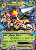 M Beedrill EX #XY158 - XY Promos - Moderately Played