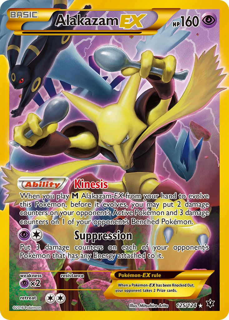 Pokémon — Alakazam-EX — Fates Collide (SEC)