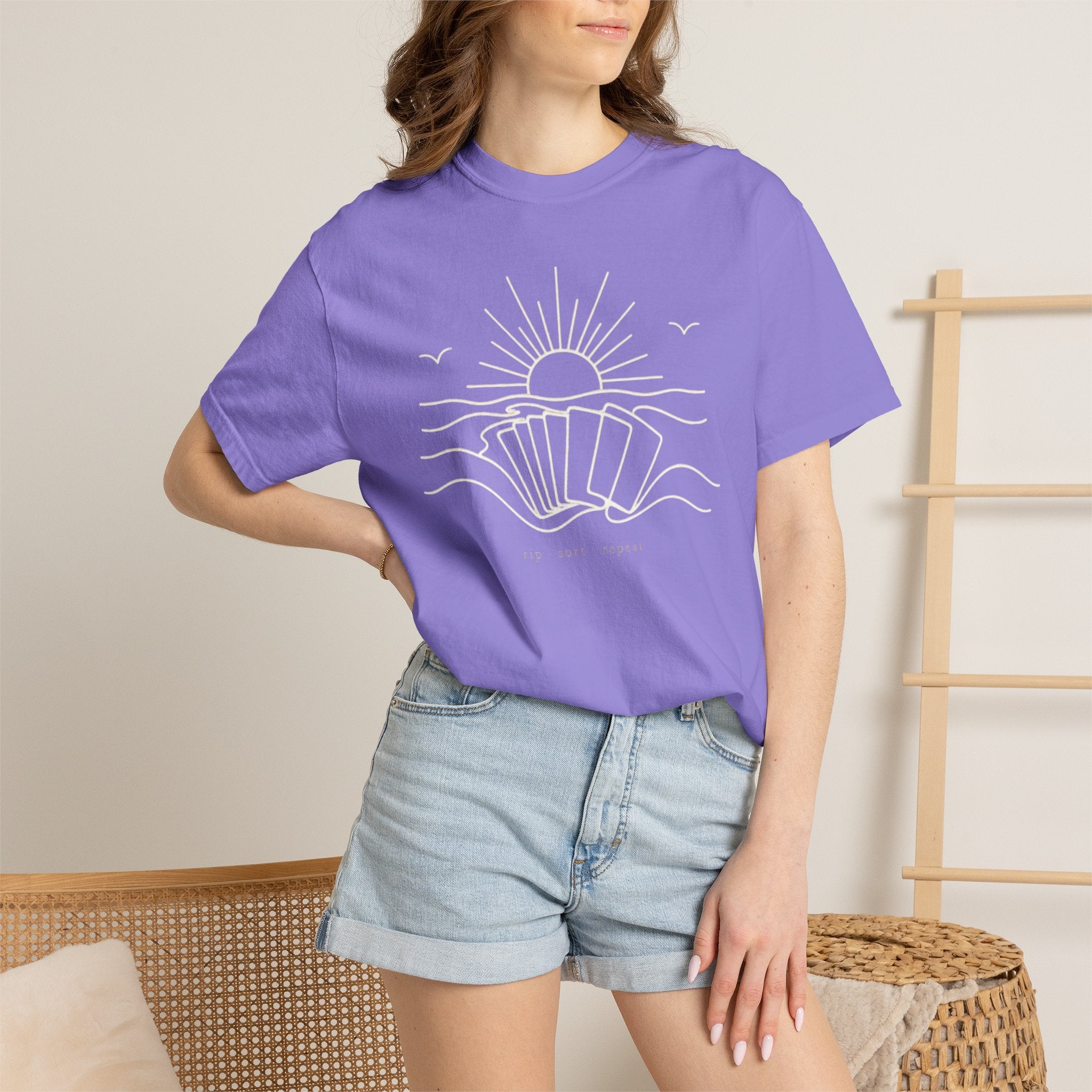 Rip, Sort, Repeat-Dyed T-shirt
