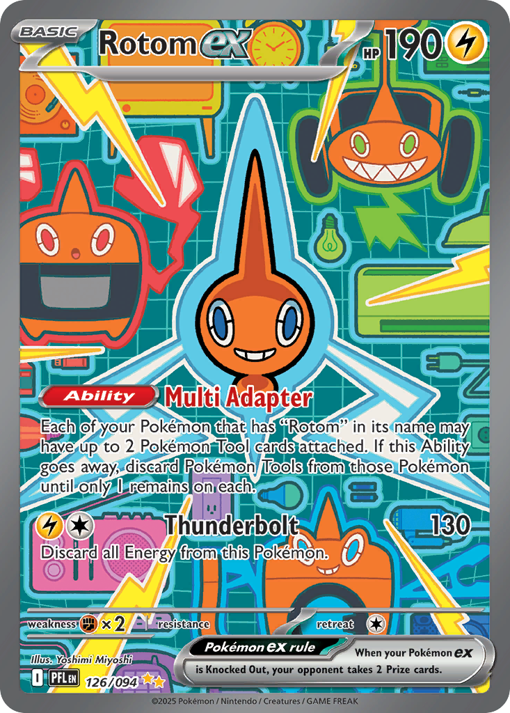 Rotom ex · Phantasmal Flames · #126/094