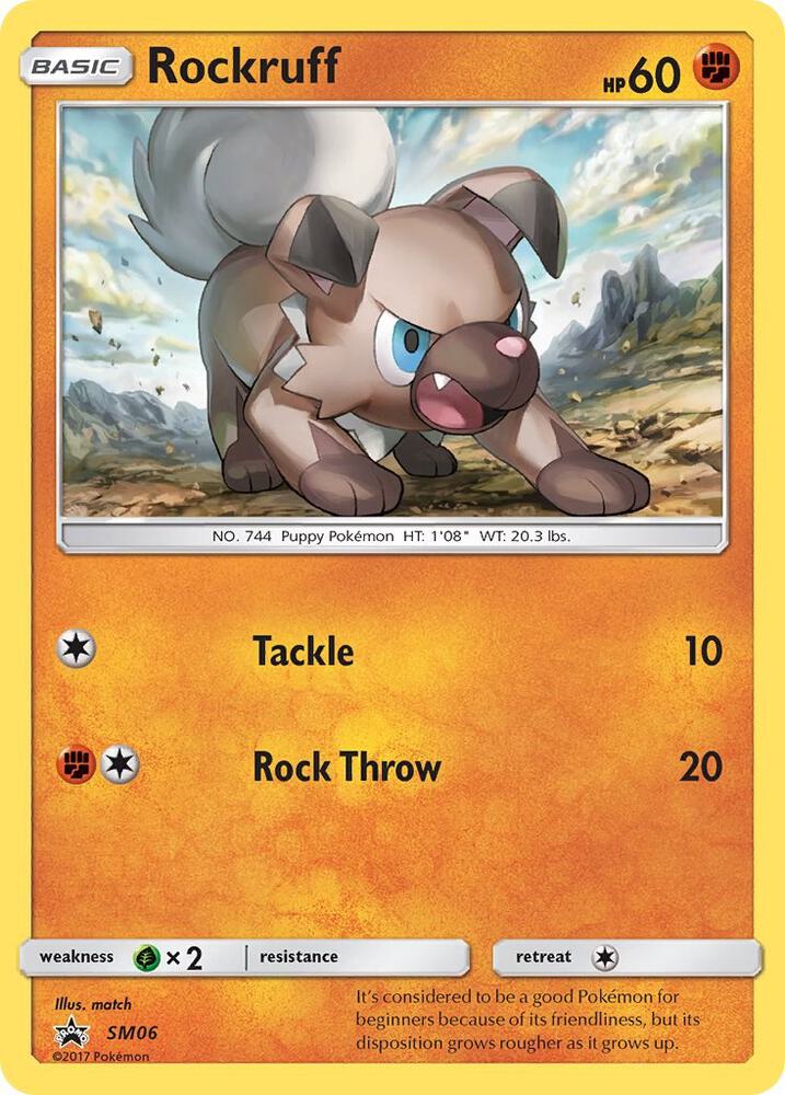 Rockruff - SM06 #SM06 - SM Promos