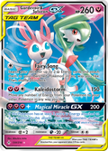 Pokémon — Gardevoir & Sylveon-GX — Unbroken Bonds (Holo GX)