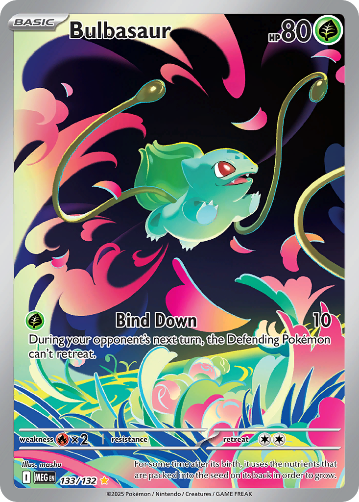 Bulbasaur · Mega Evolution · #133/132