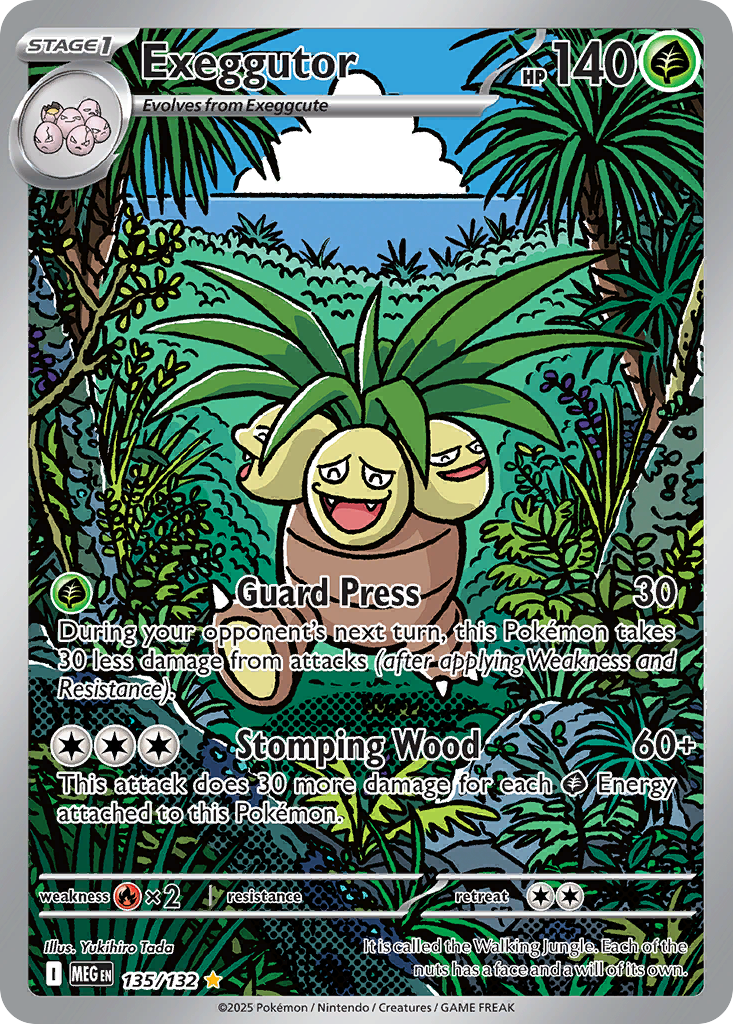 Exeggutor · Mega Evolution · #135/132