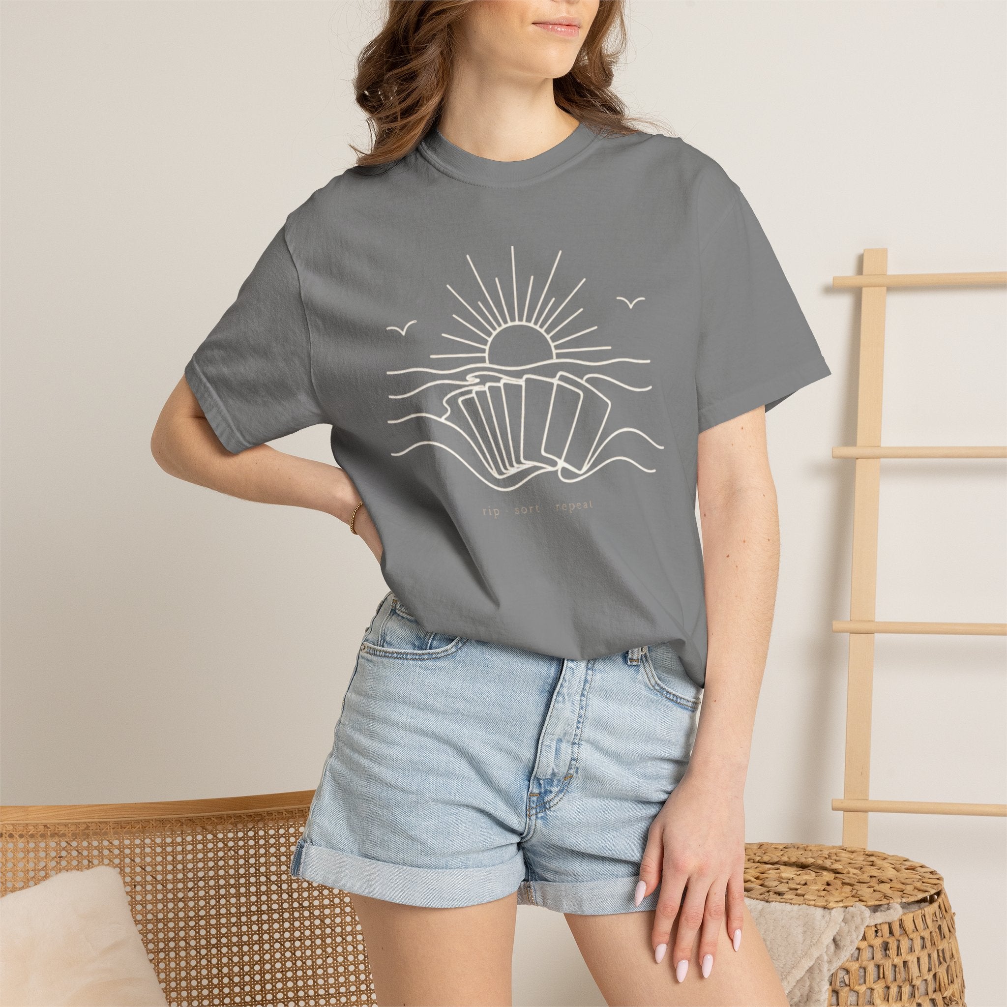 Rip, Sort, Repeat-Dyed T-shirt