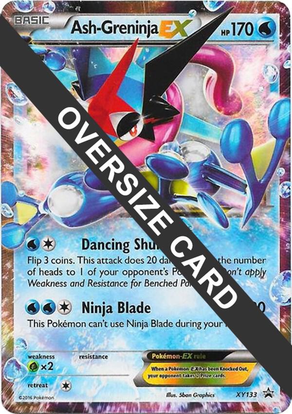 Ash-Greninja EX (XY Black Star Promos) #XY133 - Jumbo Cards - Near Mint