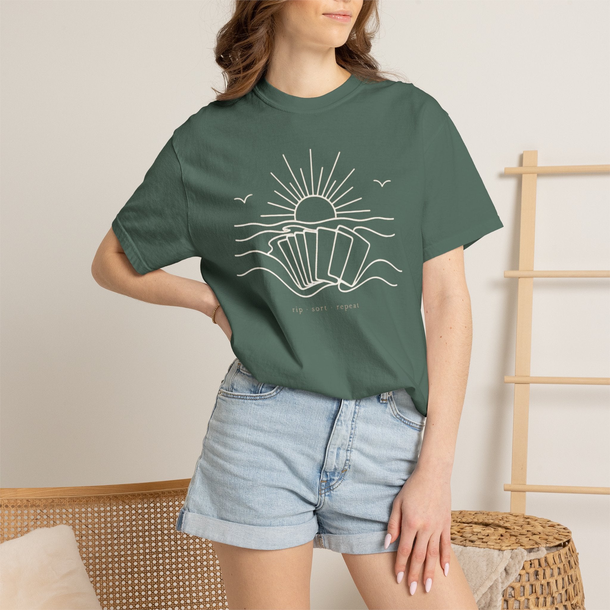 Rip, Sort, Repeat-Dyed T-shirt