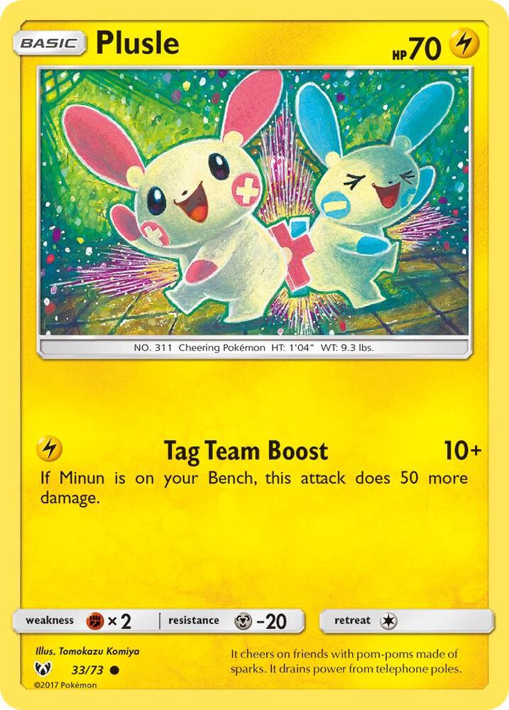 Plusle #33/73 - Shining Legends