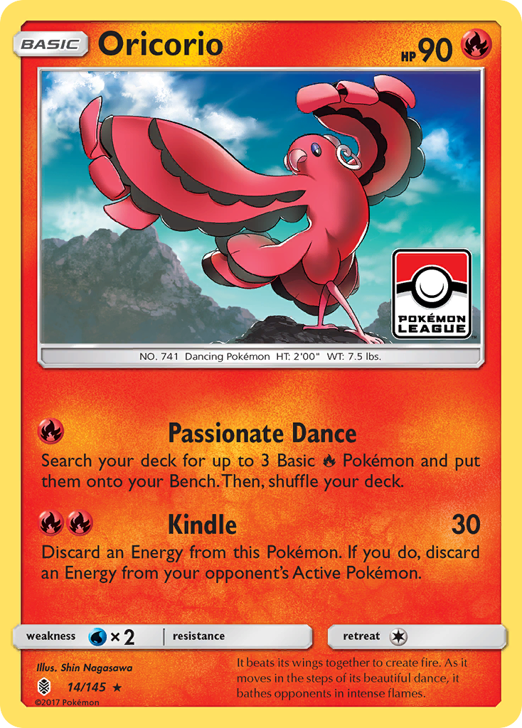 Pokémon — Oricorio — Mega Evolution Promos (Rare)