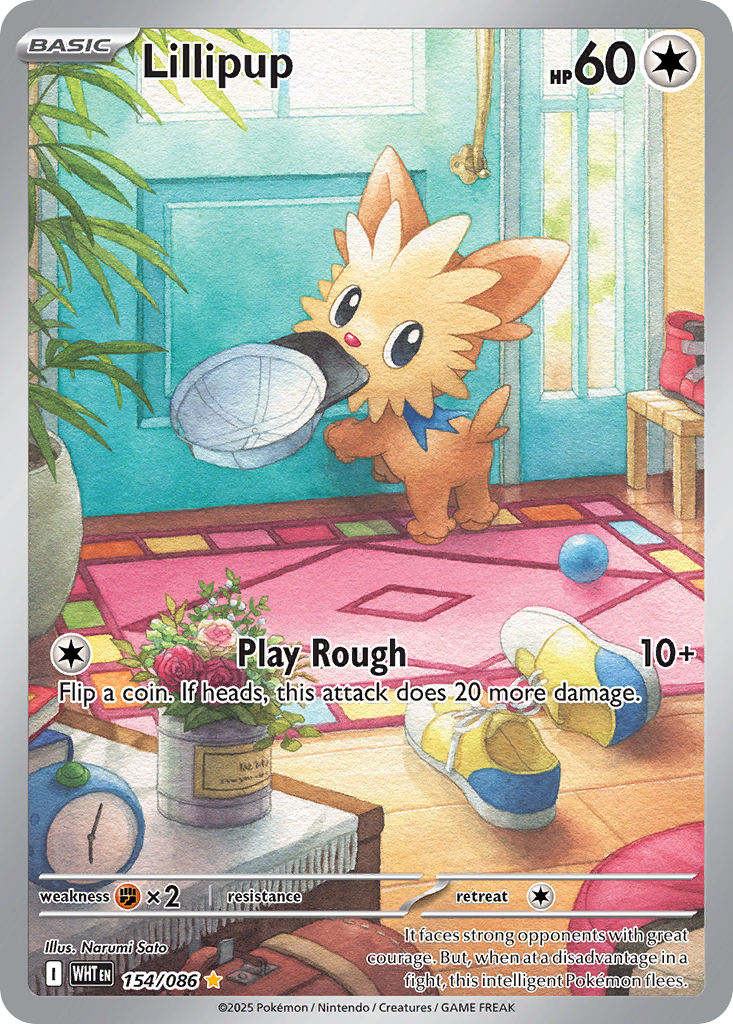 Lillipup · White Flare · #154/086