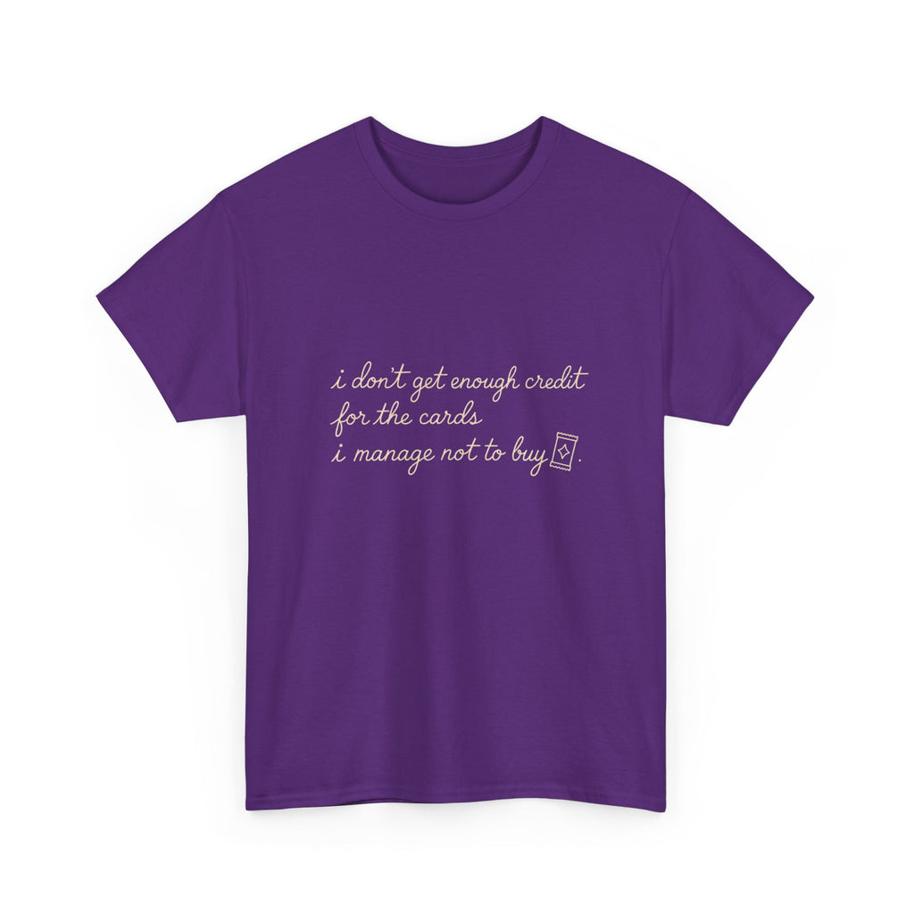 White Tee with Subtle Script Quote – Minimalist Inspirational T-Shirt
