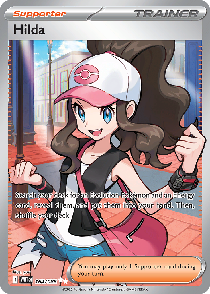 Pokémon — Hilda — White Flare (UR)