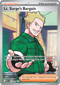 Pokémon — Lt. Surge's Bargain — Mega Evolution (UR)
