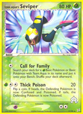 Pokémon — Team Aqua's Seviper — EX Team Magma vs Team Aqua (Rare)