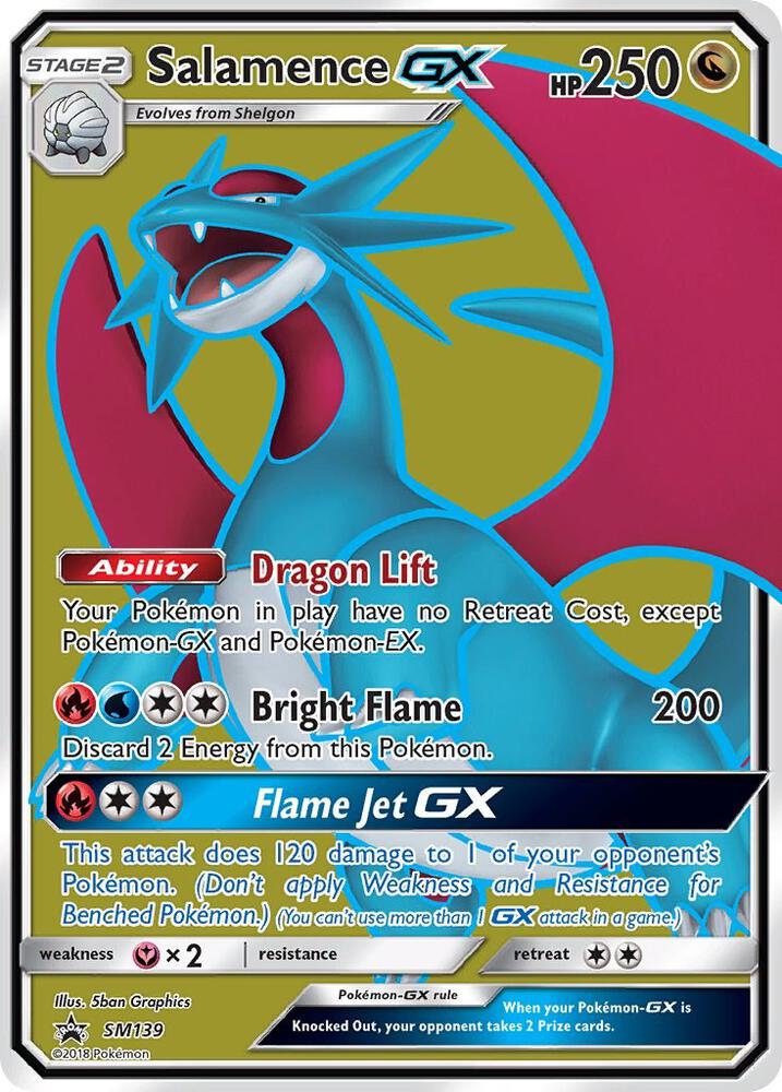 Salamence GX - SM139 #SM139 - SM Promos