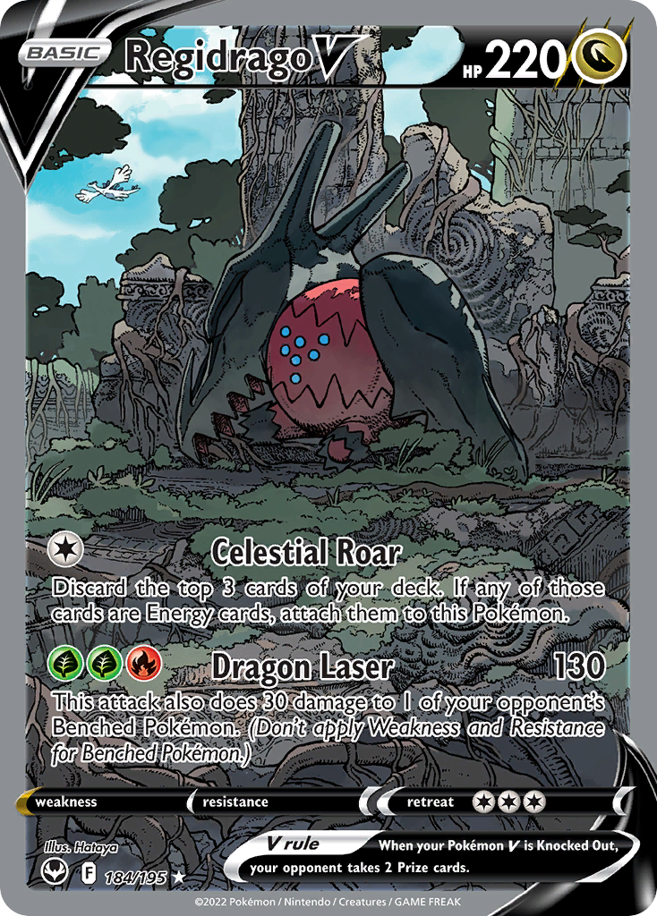 Regidrago V (Alternate Art) · Silver Tempest · #184/195