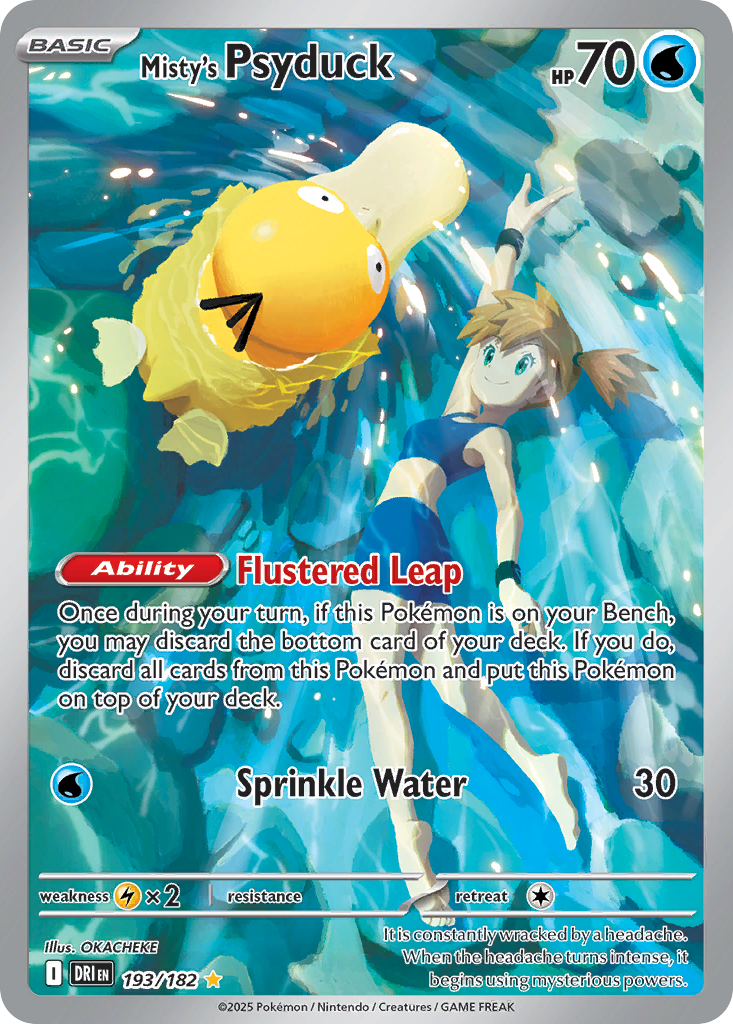 Misty's Psyduck · Destined Rivals · #193/182