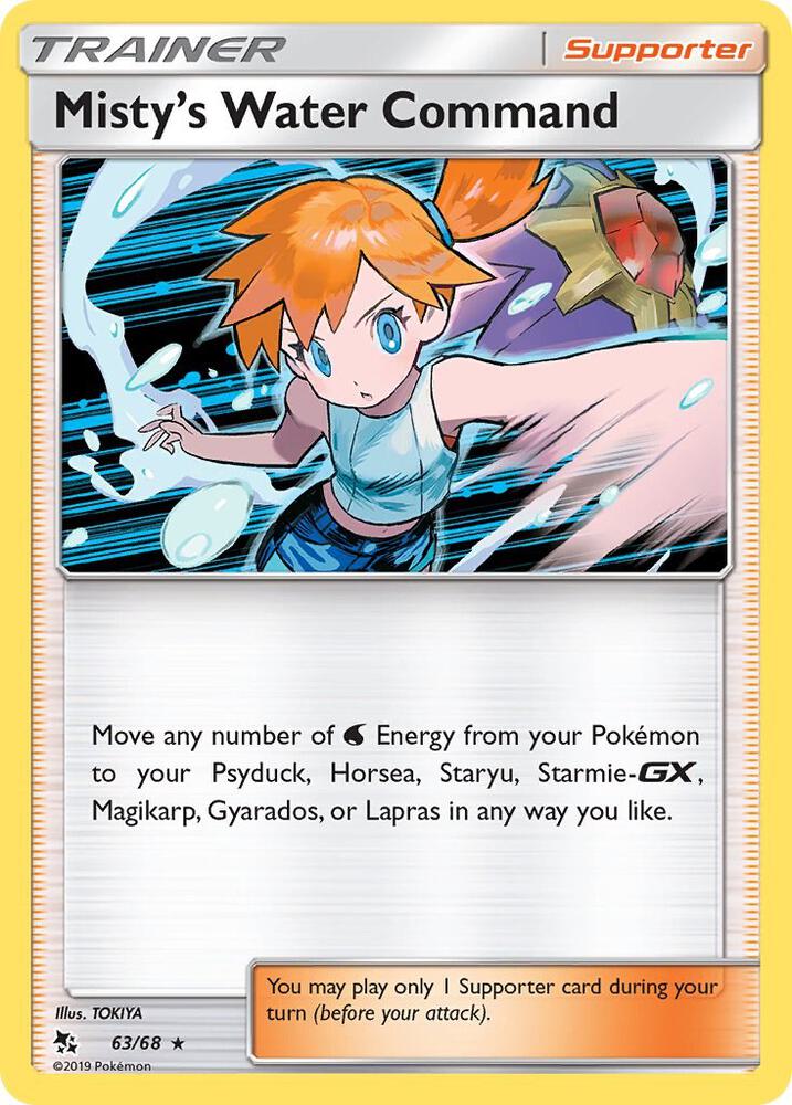Misty's Water Command #63/68 - Hidden Fates