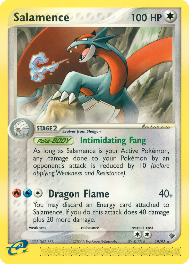 Pokémon — Salamence — Nintendo Promos (Rare)