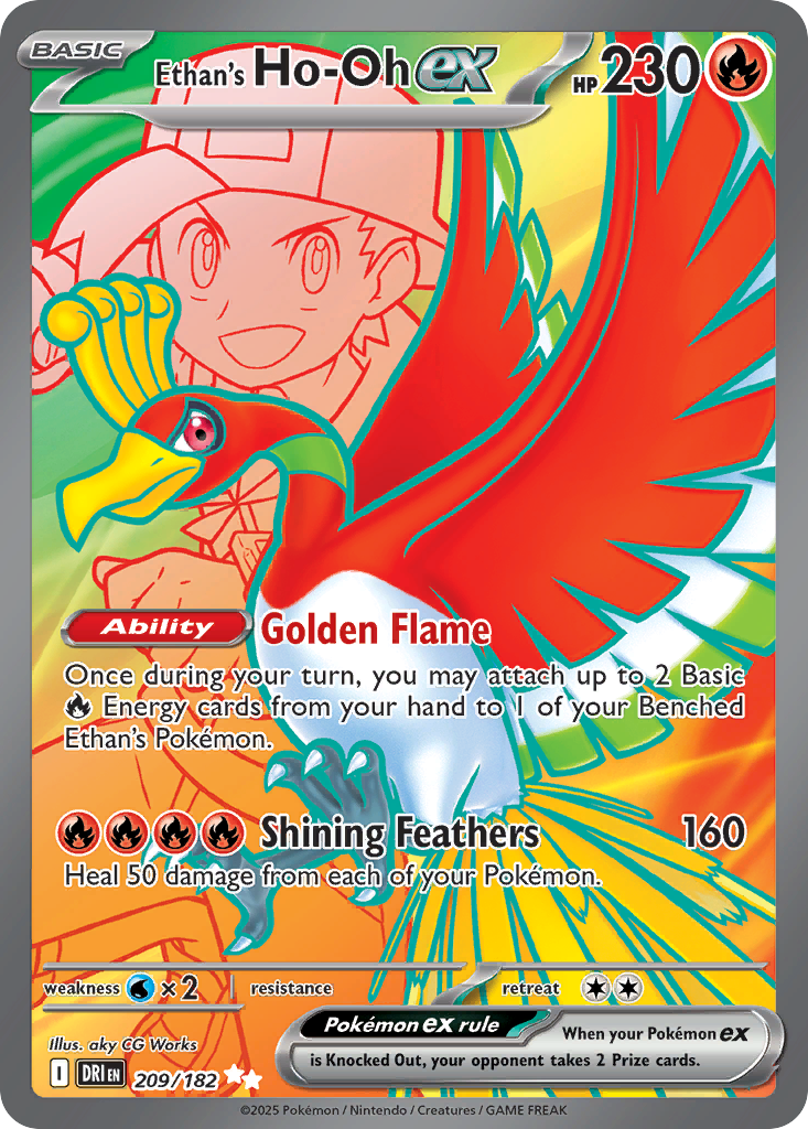 Ethan's Ho-oh ex · Destined Rivals · #209/182