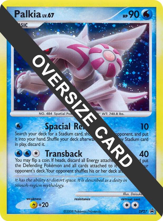 Palkia #DP27 - Jumbo Cards - Moderately Played