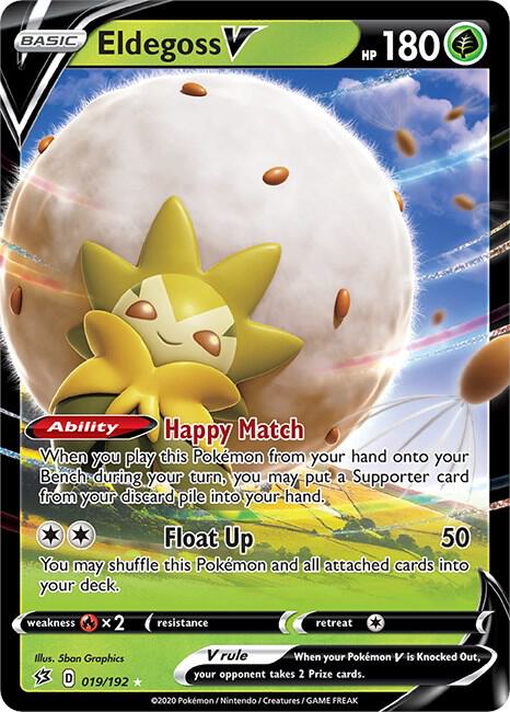 Eldegoss V #019/192 - SWSH02: Rebel Clash