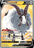 Dubwool V (Full Art) #188/192 - SWSH02: Rebel Clash