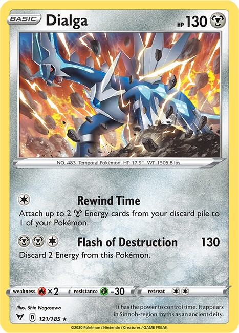 Dialga #121/185 - SWSH04: Vivid Voltage