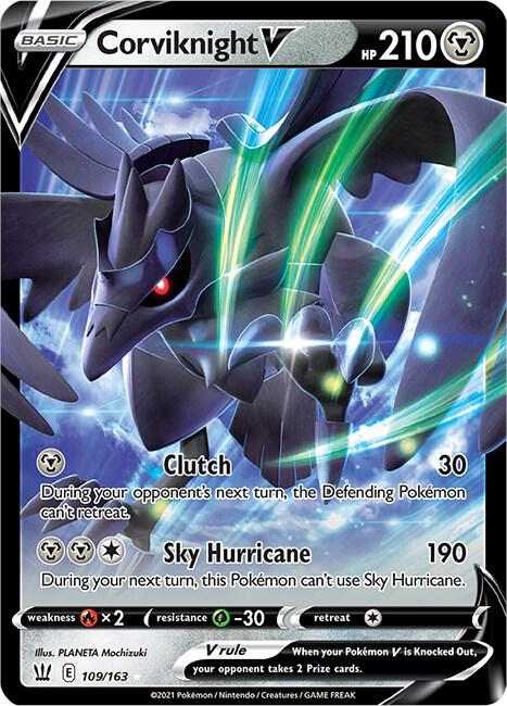 Corviknight V #109/163 - SWSH05: Battle Styles