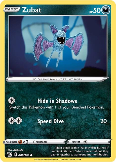Zubat #089/163 - SWSH05: Battle Styles