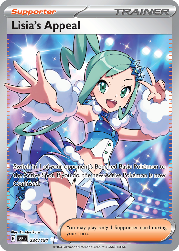 Pokémon — Lisia's Appeal — Surging Sparks (UR)