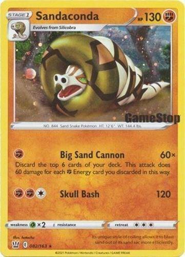 Sandaconda - 082/163 (Gamestop Exclusive) #082/163 - Miscellaneous Cards & Products