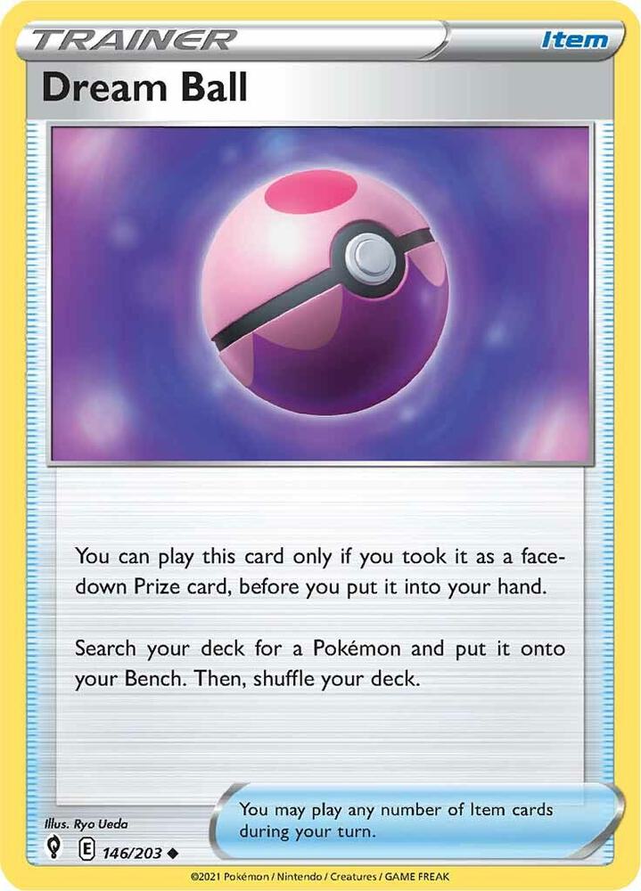 Dream Ball #146/203 - SWSH07: Evolving Skies