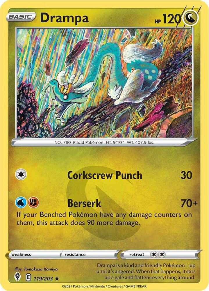 Drampa #119/203 - SWSH07: Evolving Skies