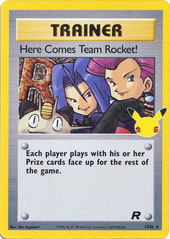 Here Comes Team Rocket! #15/82 - Celebrations: Classic Collection - Near Mint
