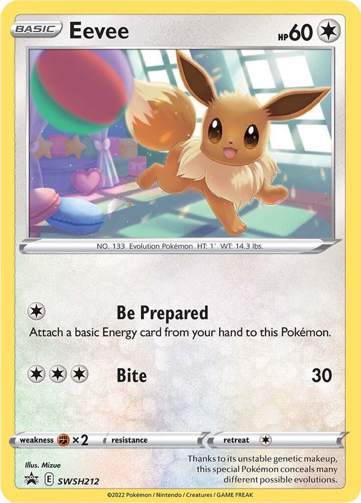 Eevee - SWSH212 #SWSH212 - SWSH: Sword & Shield Promo Cards