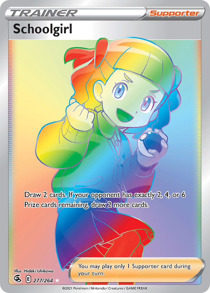 Schoolgirl (Secret) · Fusion Strike · #277/264